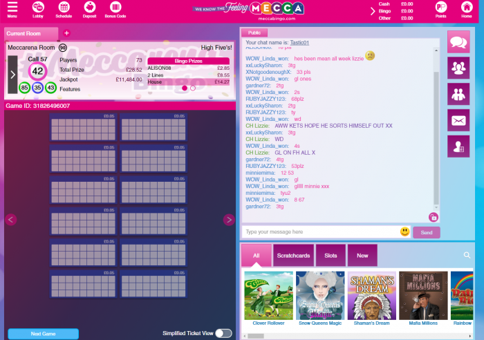 Butlers Bingo App