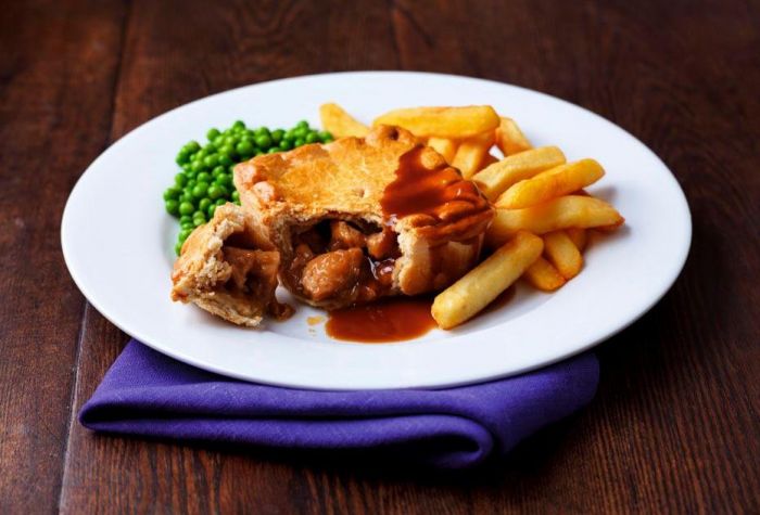 Delicious chicken pie: They serve the tastiest food around at Mecca Crewe!