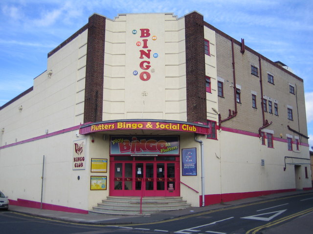 Flutters Bingo Exterior