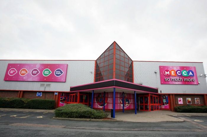 The outside of Mecca Bingo Southend