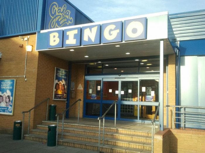 Outside Gala Bingo Lordshill in Southampton