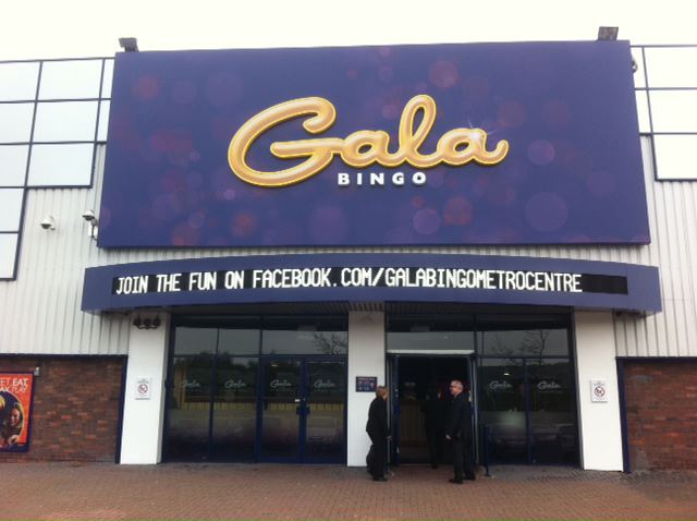 Exterior picture of Gala Bingo Gateshead
