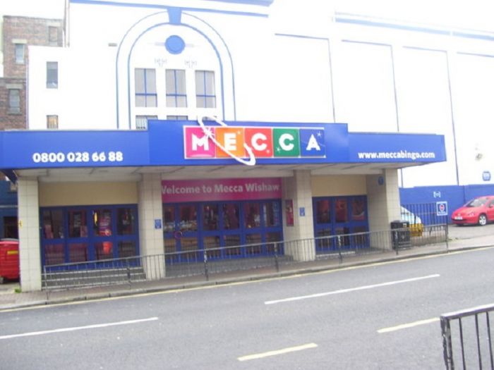 Exterior picture of Mecca Bingo Wishaw