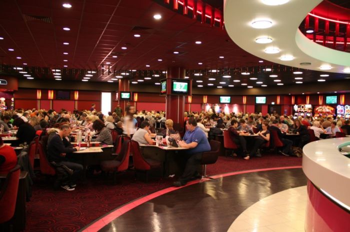 Interior picture featuring the modern facilities at the bingo club
