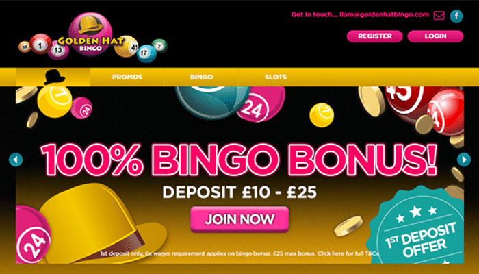 Golden Hat Bingo Golden Hat Bingo