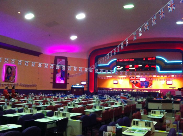 interior picture of the bingo hall
