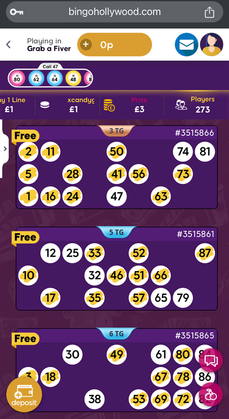 a free bingo game