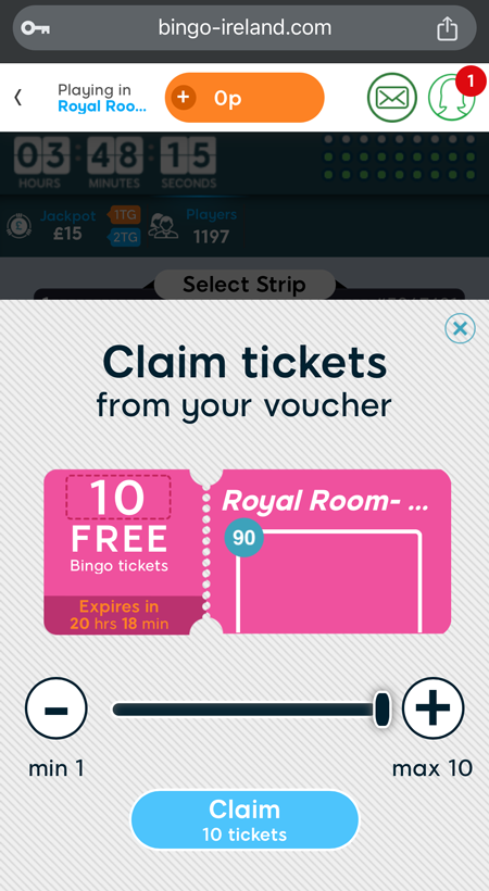royal bingo room