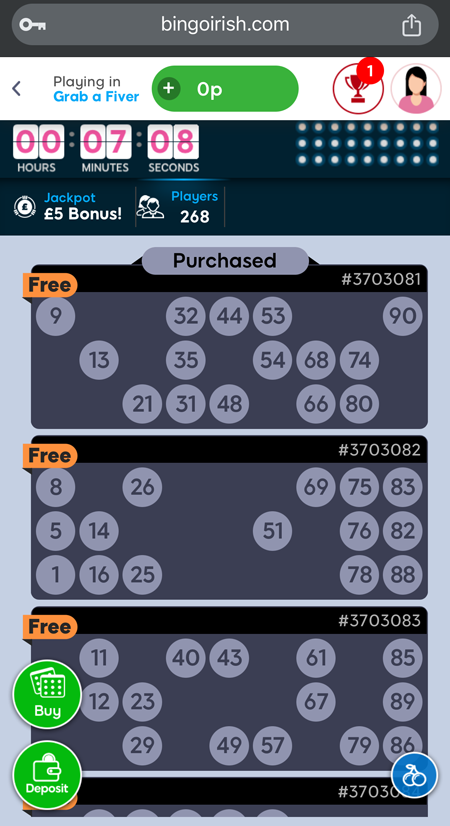 free bingo game