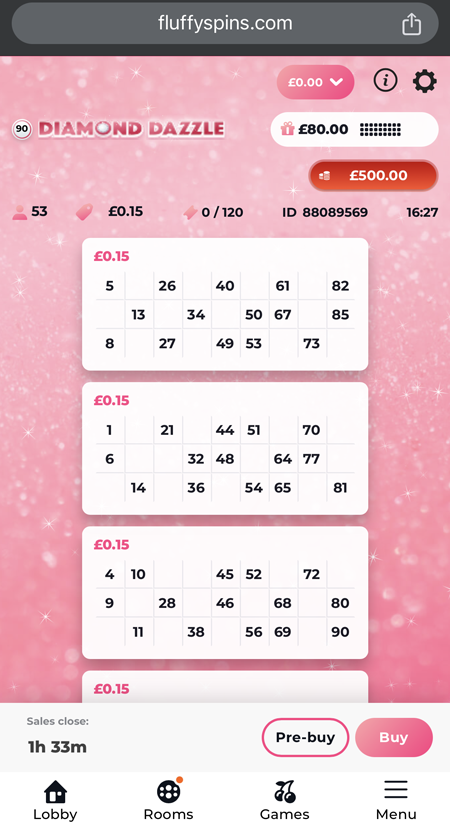 bingo tickets image