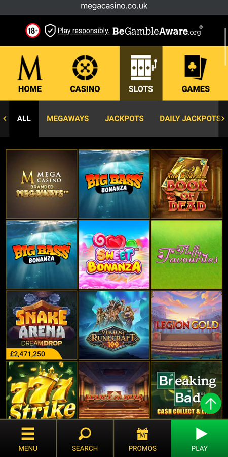 slots lobby image