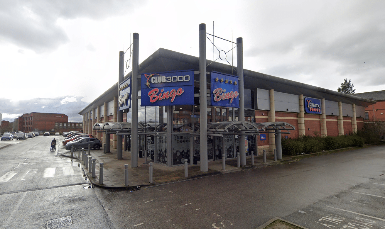 Bingo hall exterior