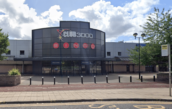 Club 3000 Bingo Wigan exterior
