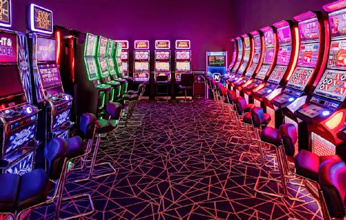 Club 3000 Blackpool slots room