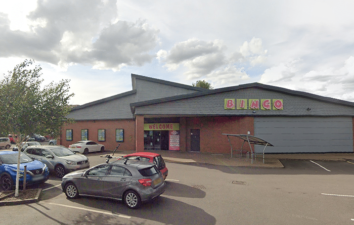 Hednesford Bingo and Social Club exterior