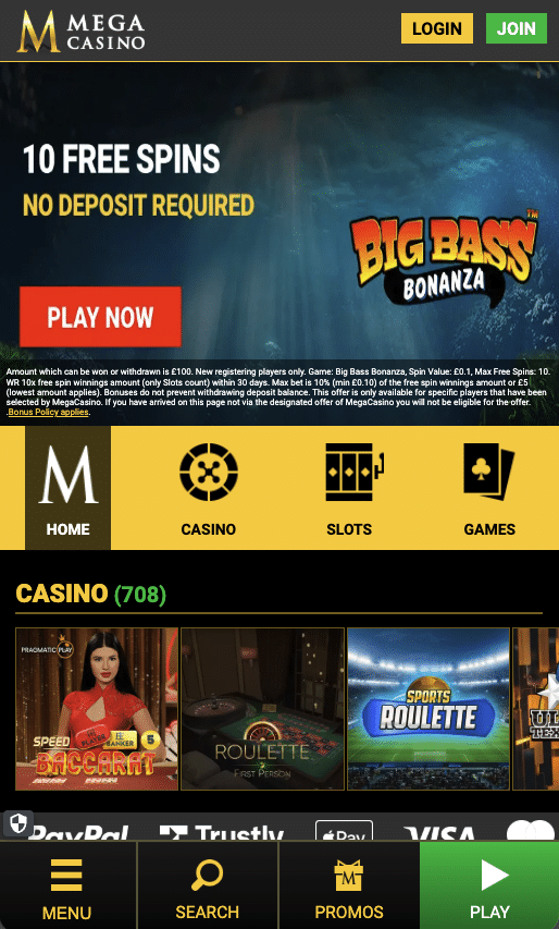 Big Bass Bonanza 10 no deposit free spins