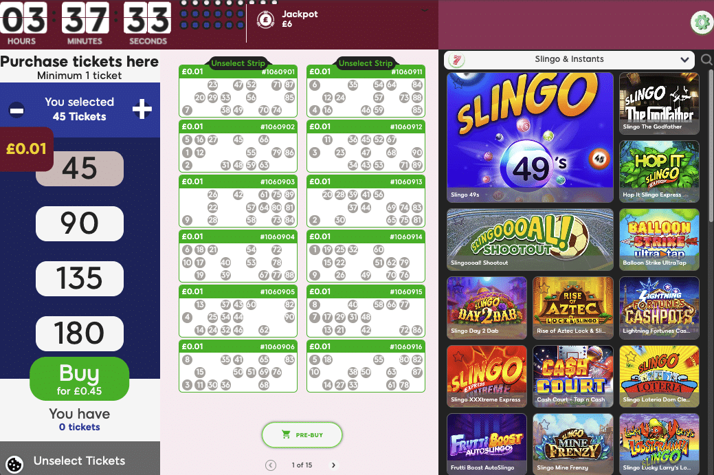game in progress