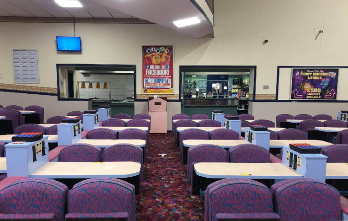 Inside the Hemsworth bingo hall